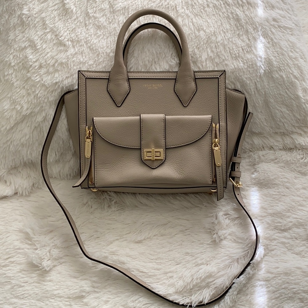 Henri Bendel beige bag